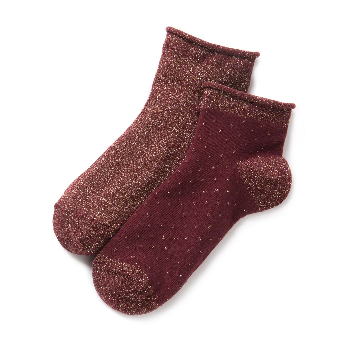 Socquettes fantaisie (lot de 2)