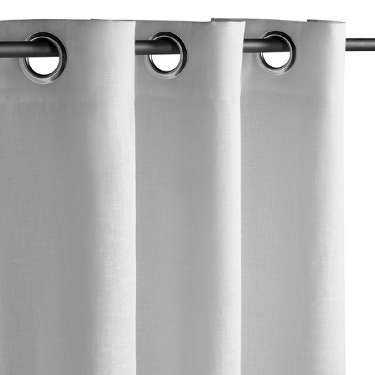 Image of Colin Classic Single Linen Lined Blackout Curtain with Eyelets