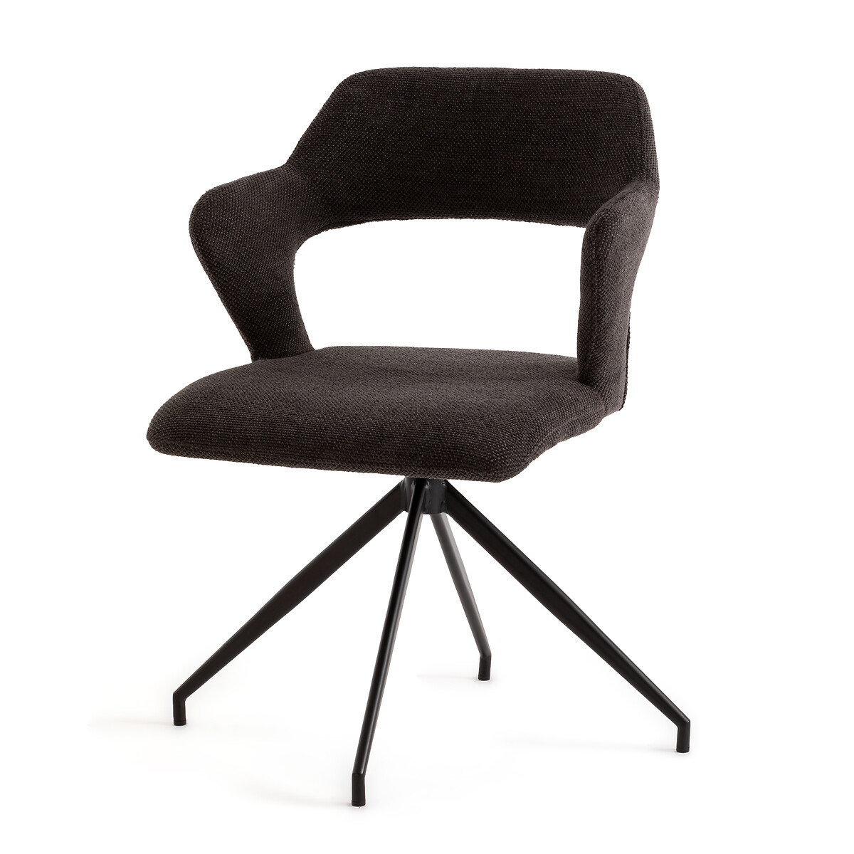 Кресло LaRedoute Для стола вращающееся Asyar единый размер черный - фото 5