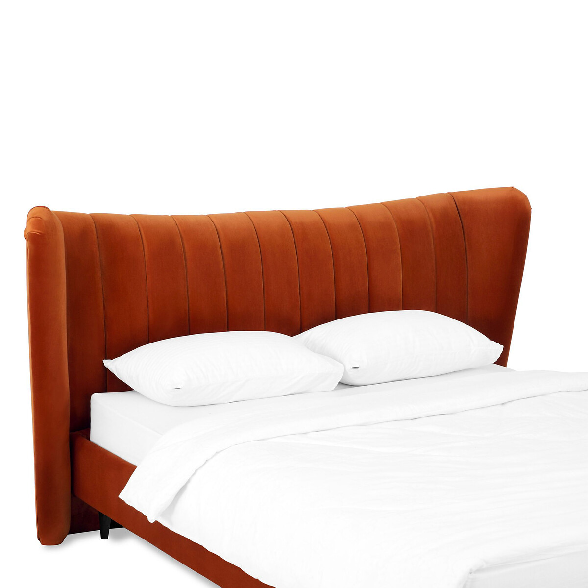 Кровать Queen II Agata L 160 x 200 см оранжевый LaRedoute, размер 160 x 200 см - фото 4