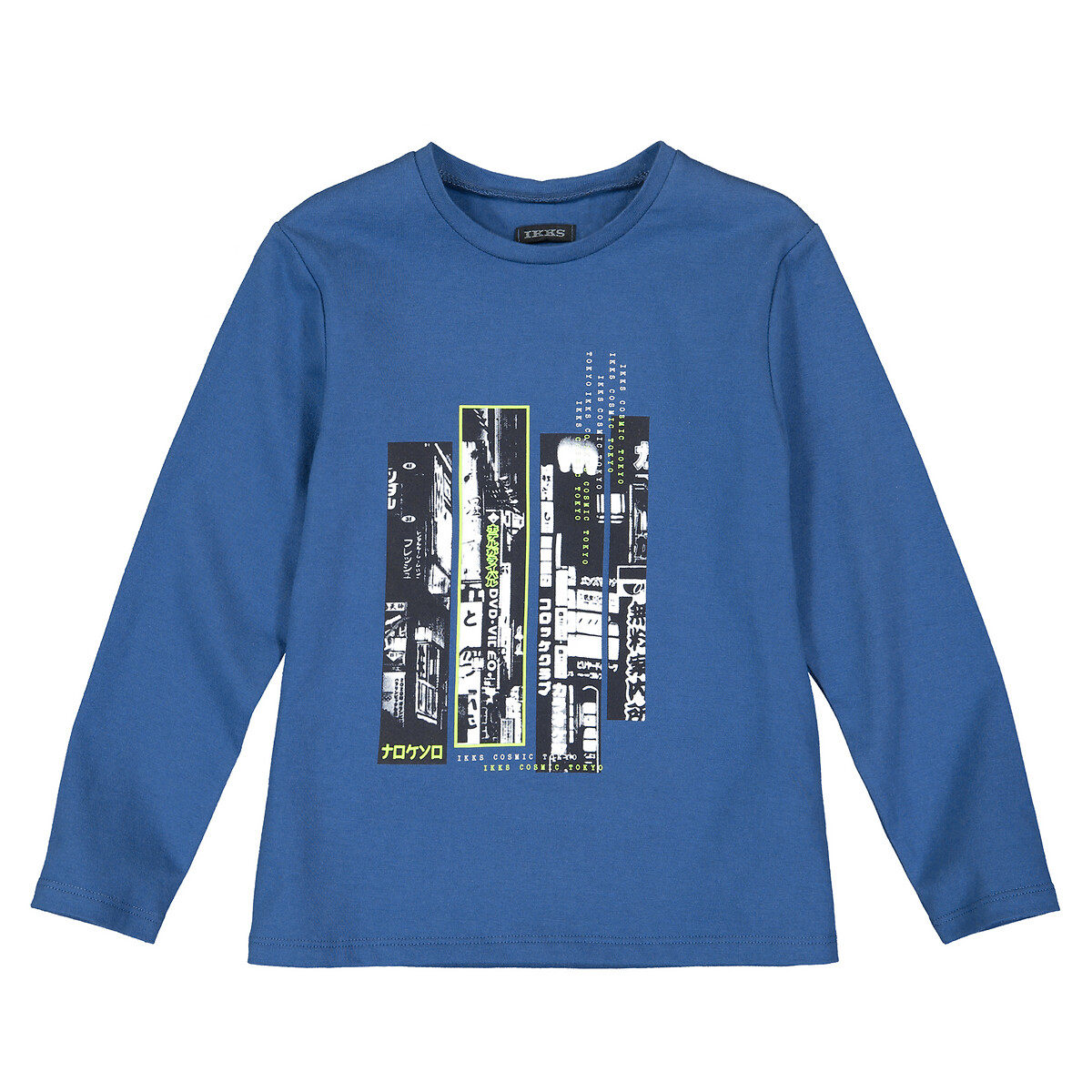 

Футболка LaRedoute, Синий, С длинными рукавами 4-14 лет 8 синий