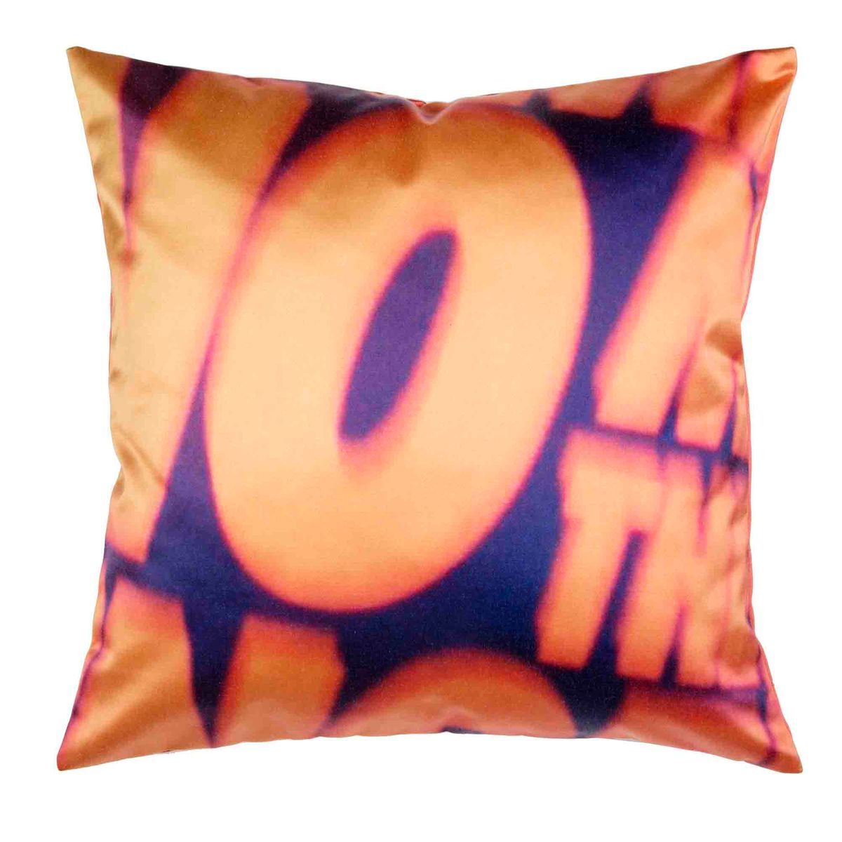 Enveloppe de coussin Polyester YES Orange clair