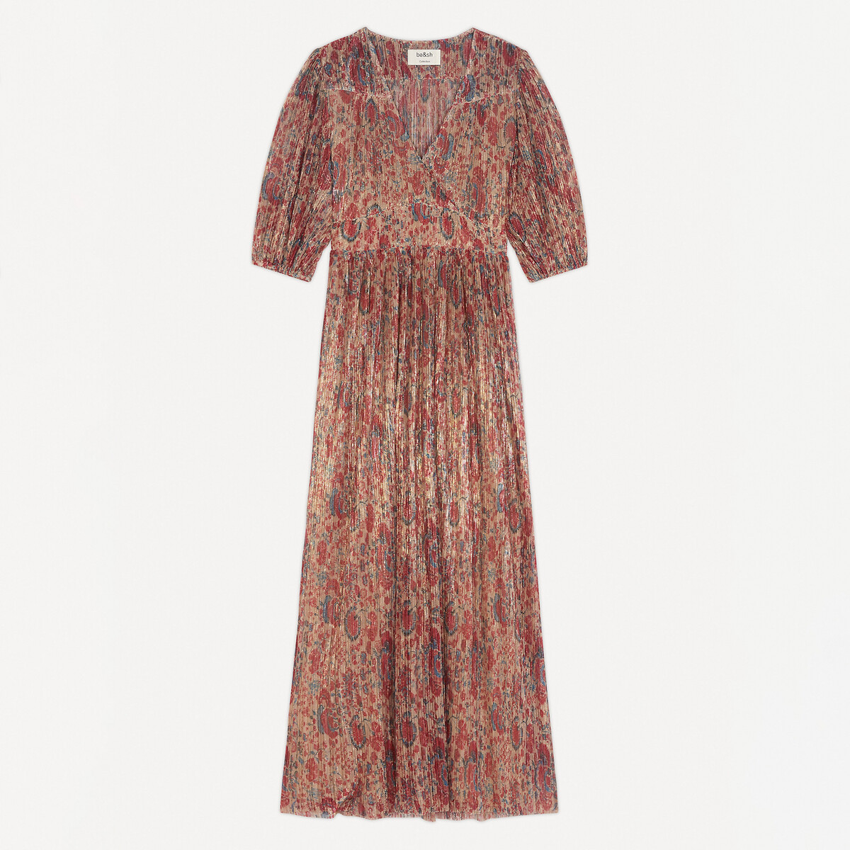

Платье LaRedoute, Красный, Длинное с короткими рукавами ATHE 0(XS) красный