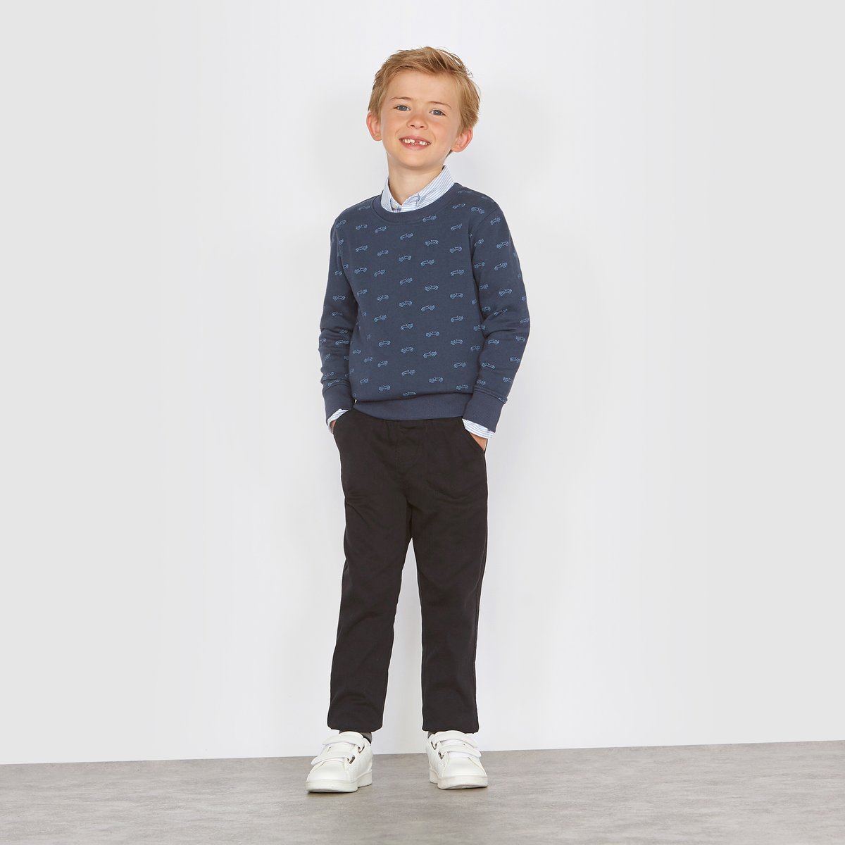 

Рубашка в полоску, 3-12 лет