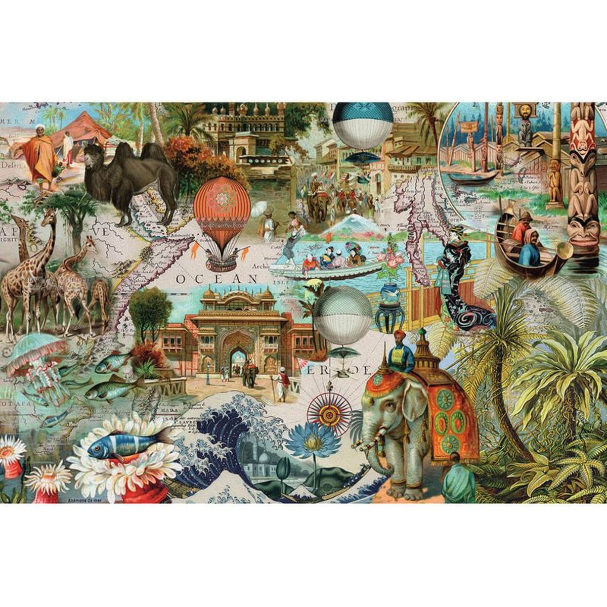 Puzzle 3000 pièces : Oceania
