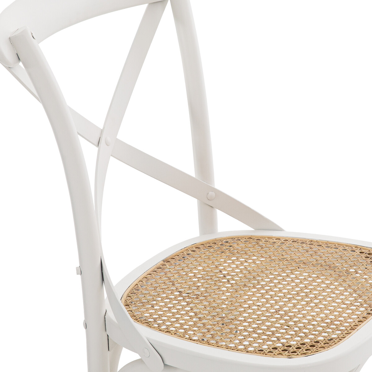 Комплект из  стульев с La Redoute Крестообразной спинкой Cedak единый размер белый - фото 3