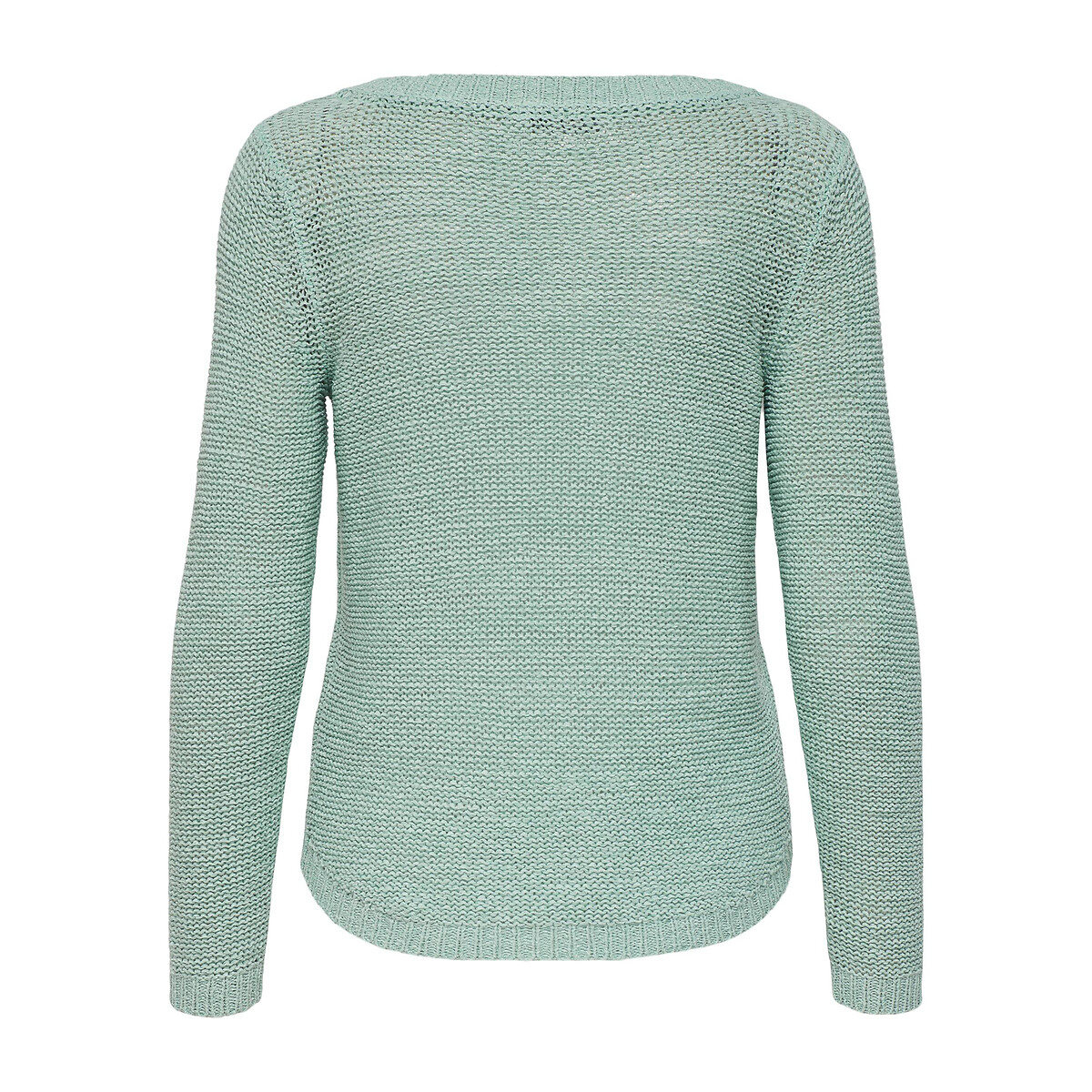 Пуловер ONLY С вырезом-лодочкой из тонкого трикотажа XL зеленый, размер XL - фото 4