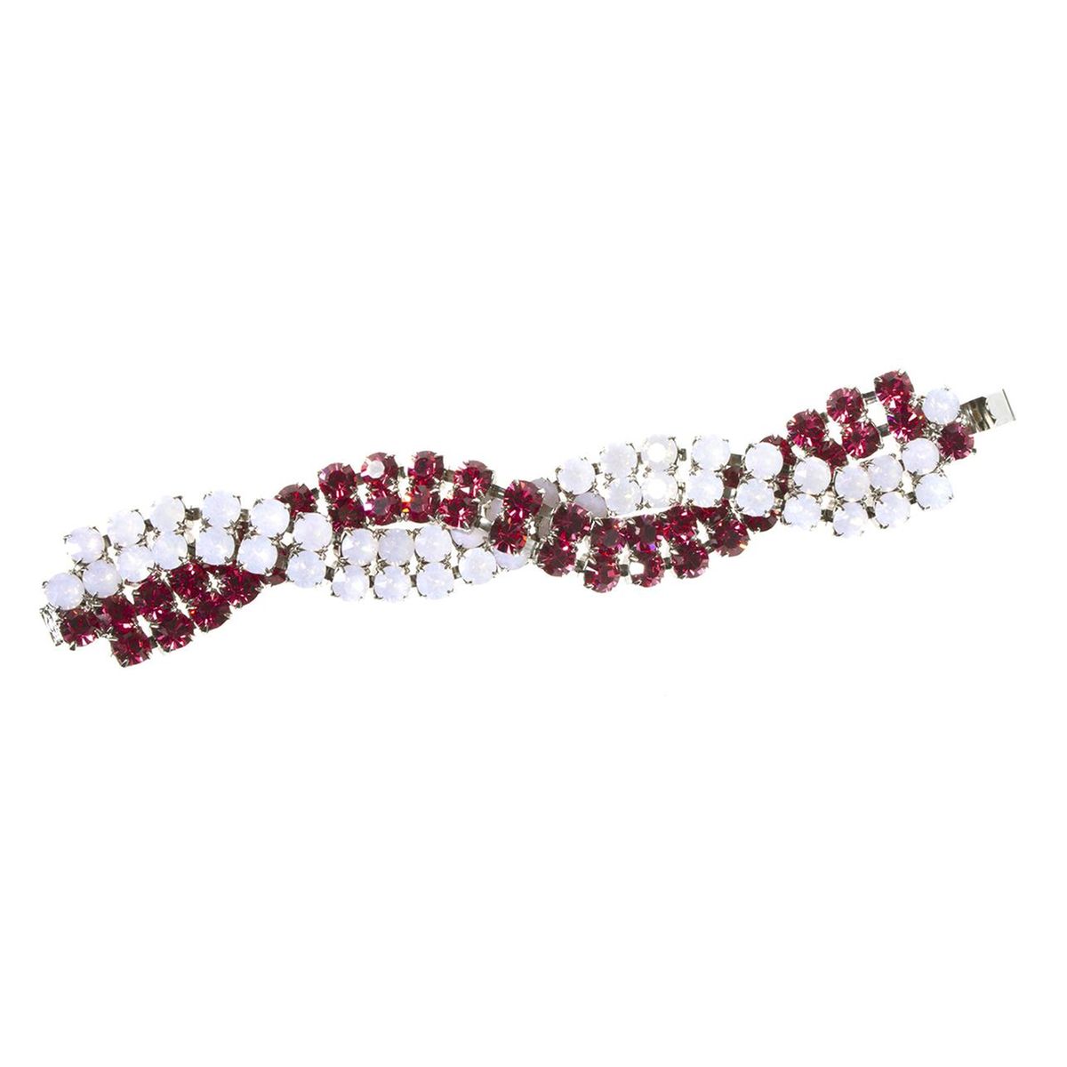 Bracelet Double Torsade Rose