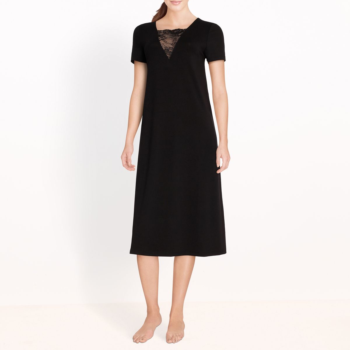 Chemise de nuit avec dentelle