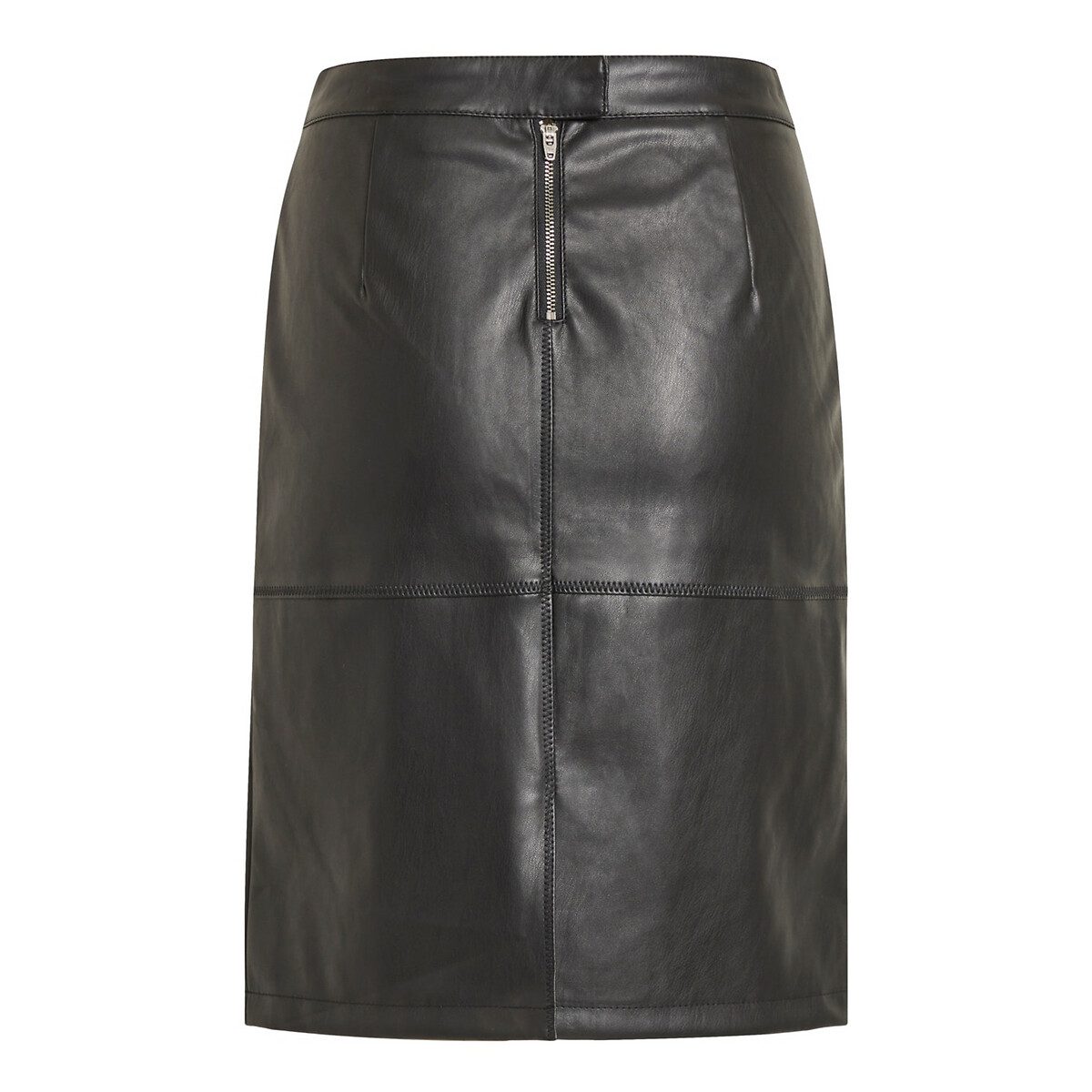 Юбка-карандаш La Redoute С разрезом Vipen Skirt S черный, размер S - фото 4