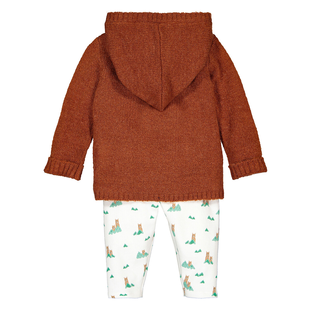

Комплект из 3 предметов 1 LA REDOUTE COLLECTIONS, Бежевый, Мес - 3 года 18 мес. - 81 см бежевый
