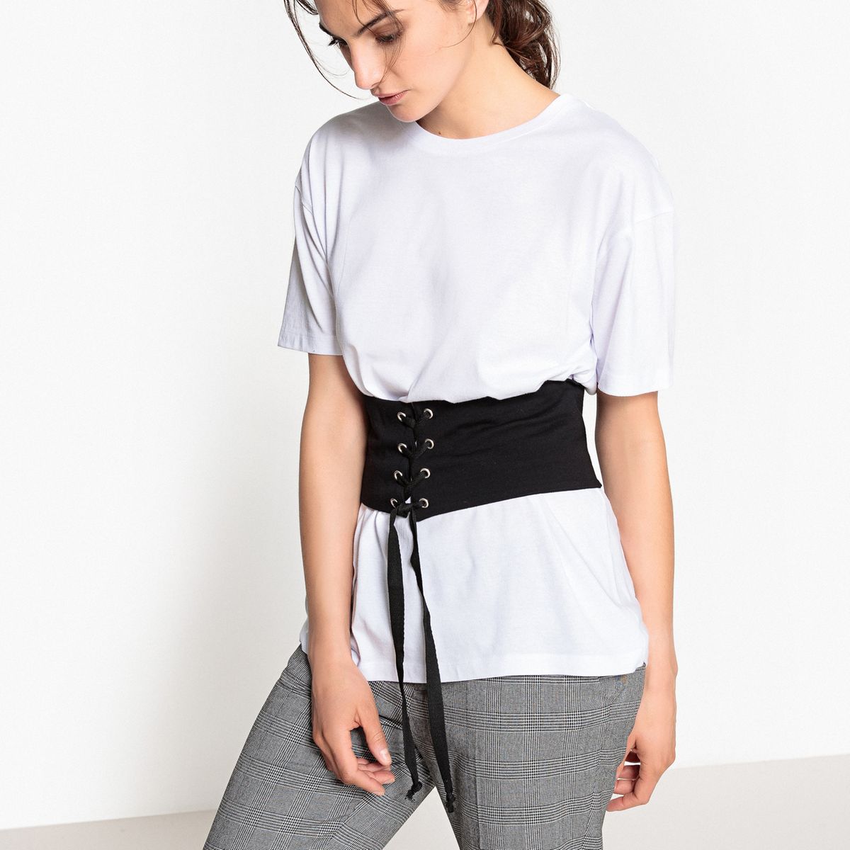 Tee-shirt avec corset