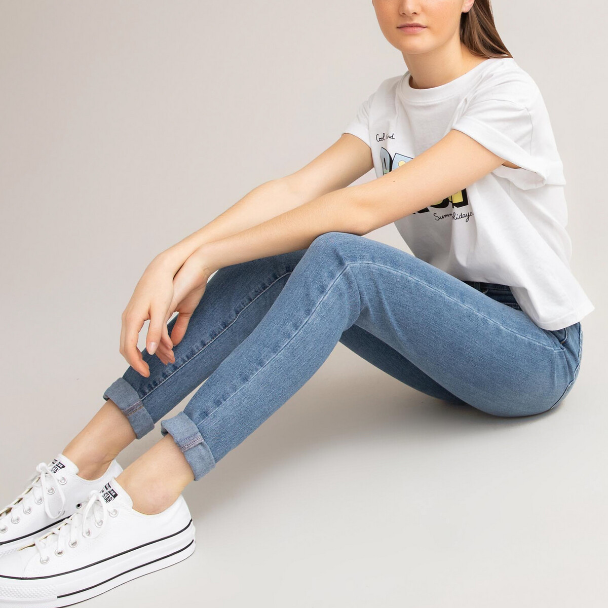 Levis Kids Jeans super skinny 720, cintura subida, 4 - 16 anos