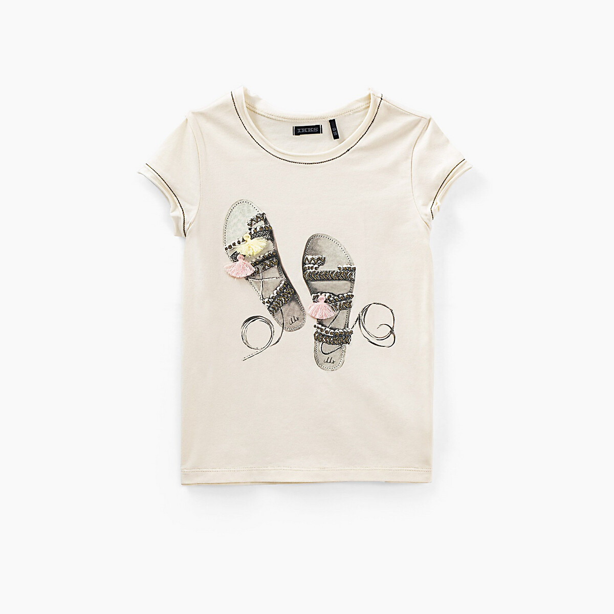 T-shirt de mangas curtas, 4-14 anos