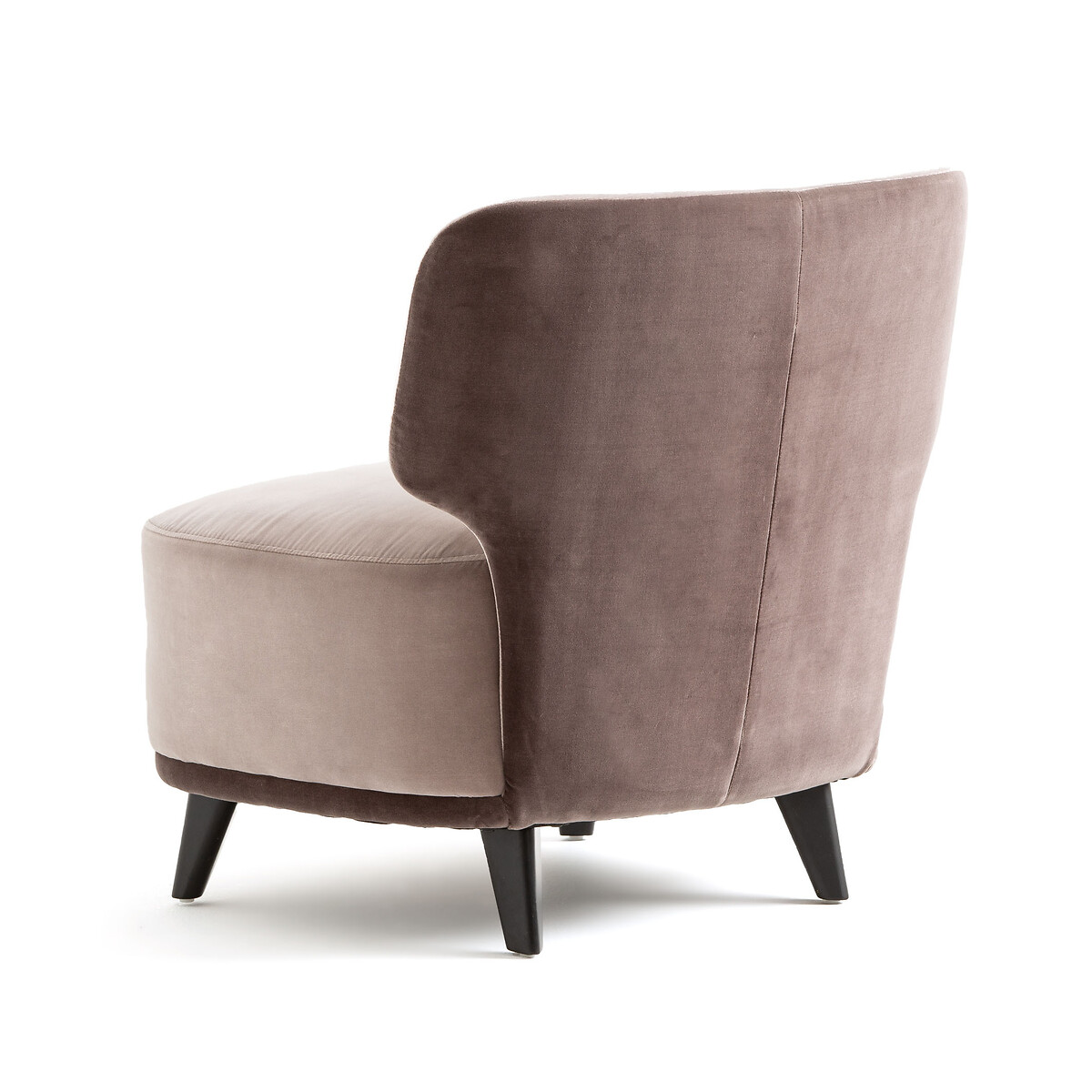 Кресло La Redoute Каминное из велюра XL Odalie дизайн Э Галлины единый размер фиолетовый - фото 4