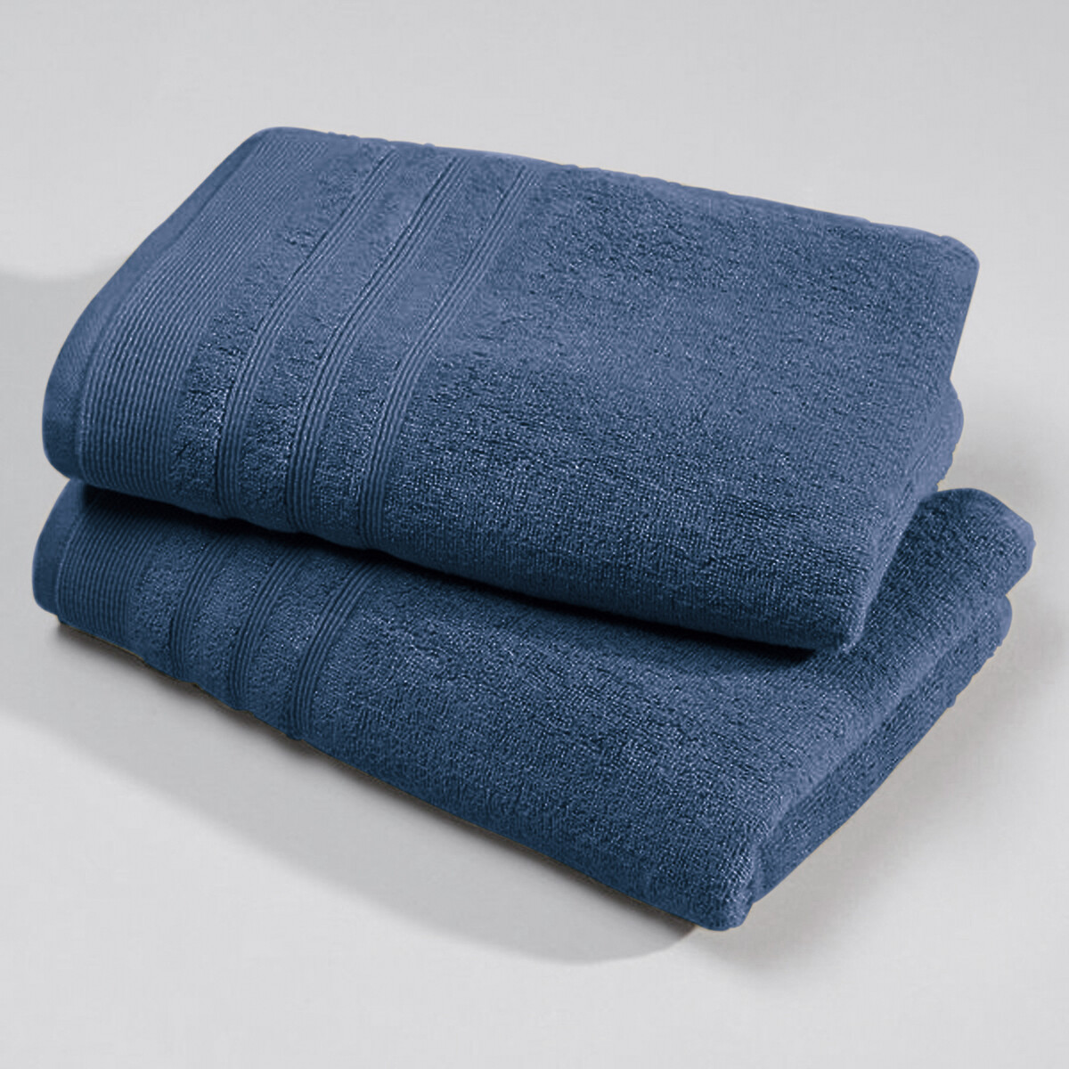 Lot de 2 serviettes éponge 600 g/m²