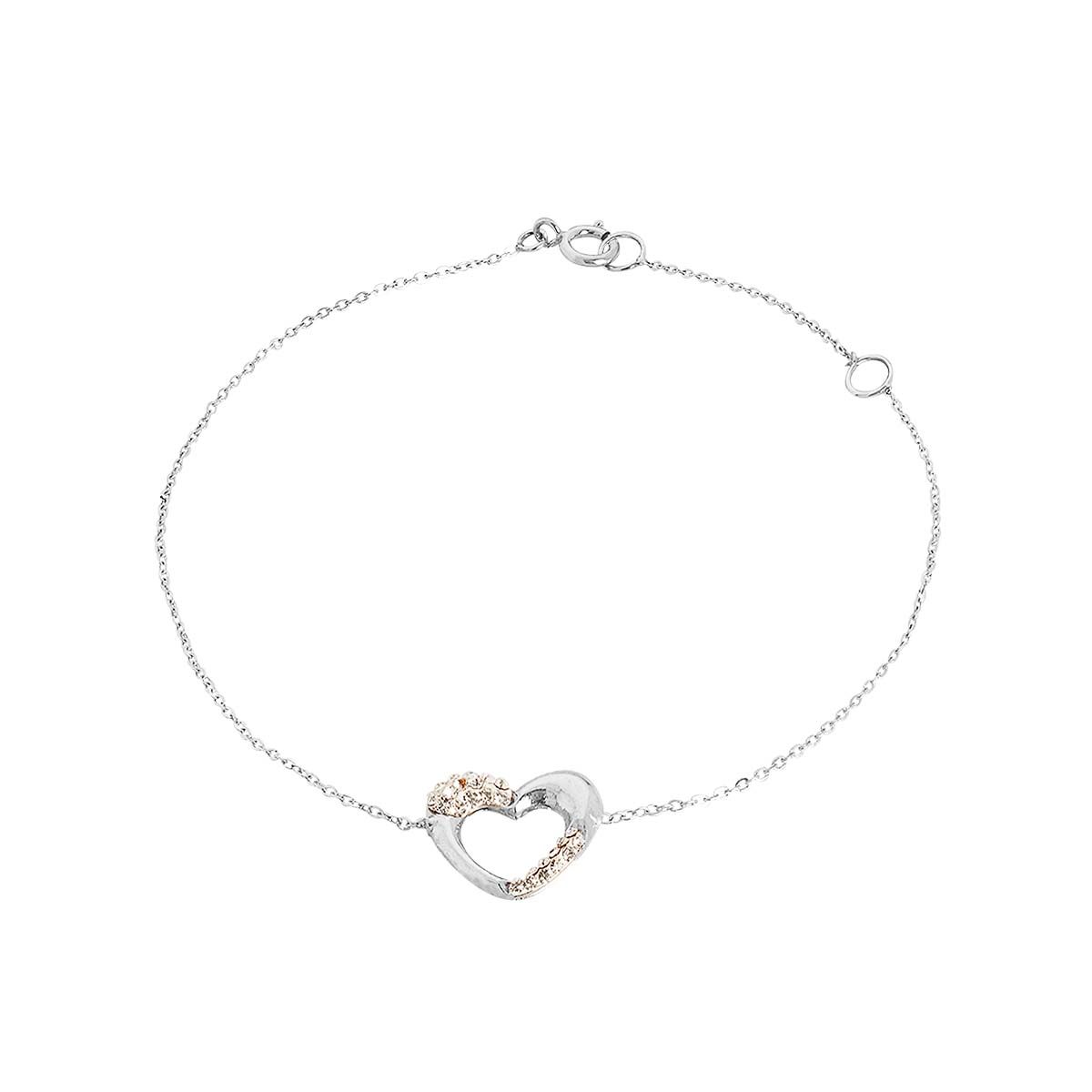 Bracelet en Or 375/1000 et Oxyde