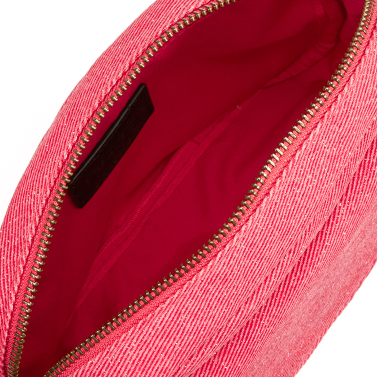 Сумка Naina из ткани канва единый размер красный LaRedoute - фото 3