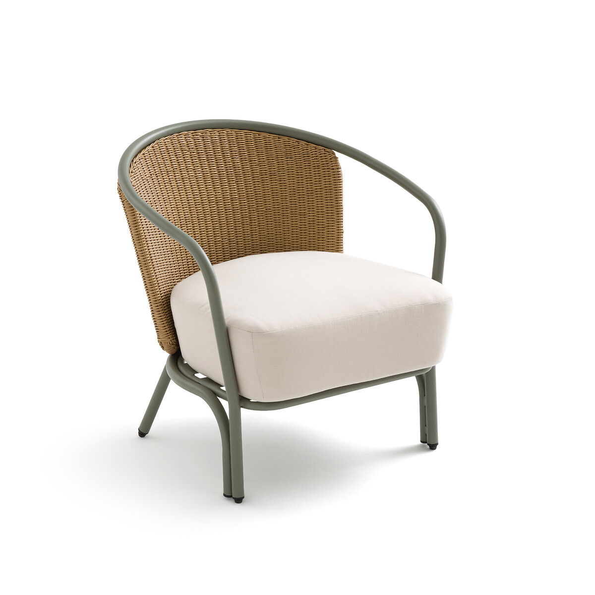 Кресло садовое из стали и полимера Joati единый размер зеленый кресло садовое из плетеного пластика selya единый размер зеленый
