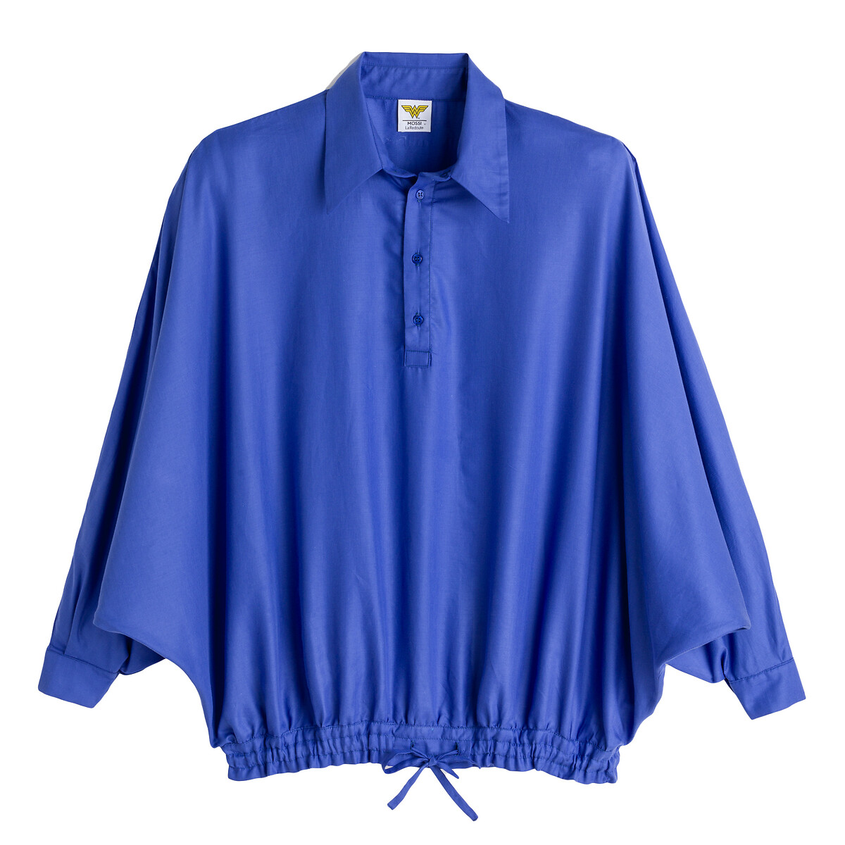 Блузка Объемная длинные рукава 36 (FR) - 42 (RUS) синий