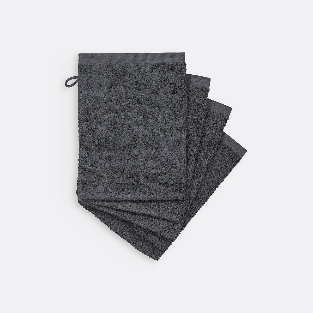 

Банные LaRedoute, Белый, Банные рукавички однотонные 4 шт Scnario 15 x 21 см белый