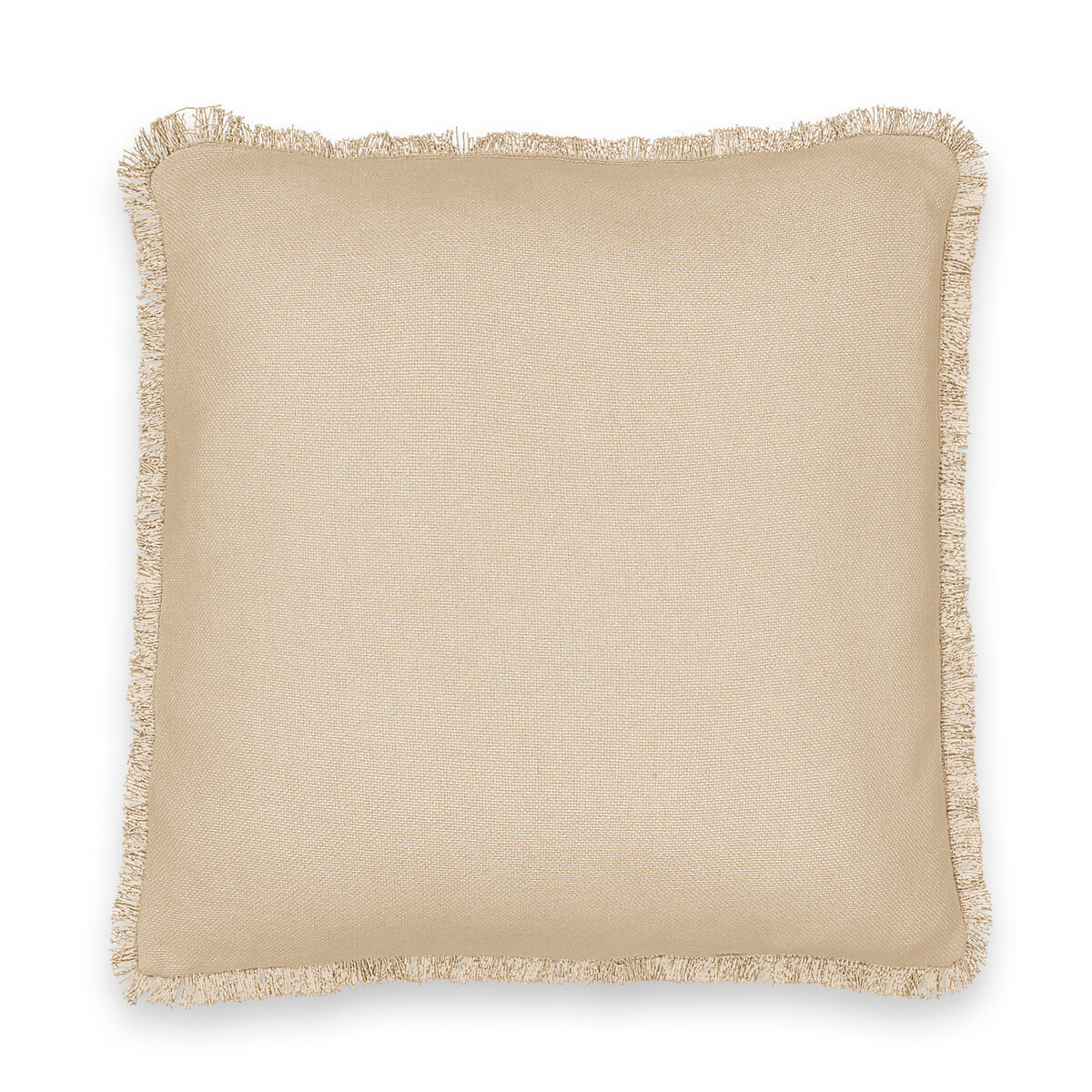 цена Чехол на подушку из плетеного хлопка Panama 40 x 40 см бежевый