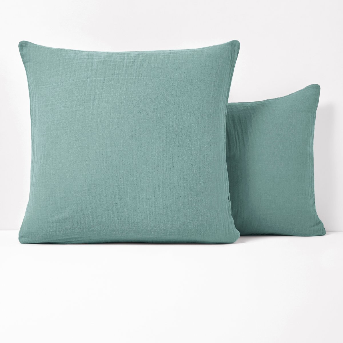 

Наволочки La Redoute, Синий, Однотонные из газовой ткани из хлопка - SNOW 63 x 63 см синий