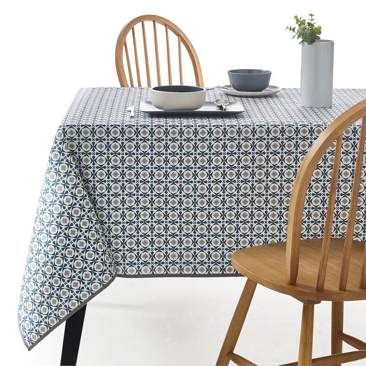Nappe polycoton enduit anti-taches HÉLIA