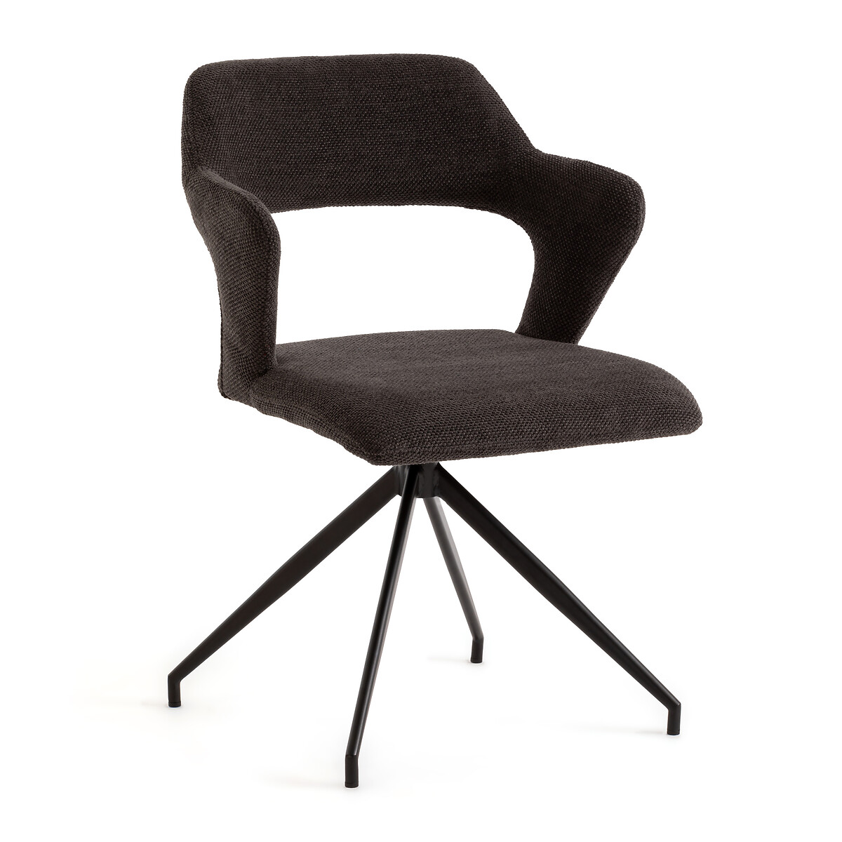 Кресло LaRedoute Для стола вращающееся Asyar единый размер черный - фото 1