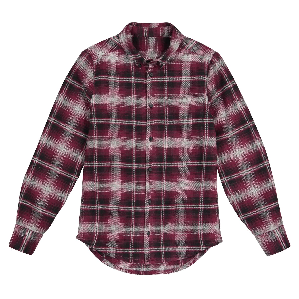 Camisa aos quadrados, 10-16 anos