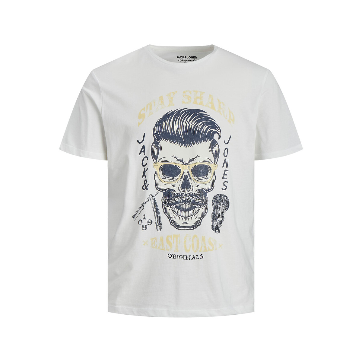 

Футболка JACK & JONES, Белый, Футболка С принтом череп Jordome S белый
