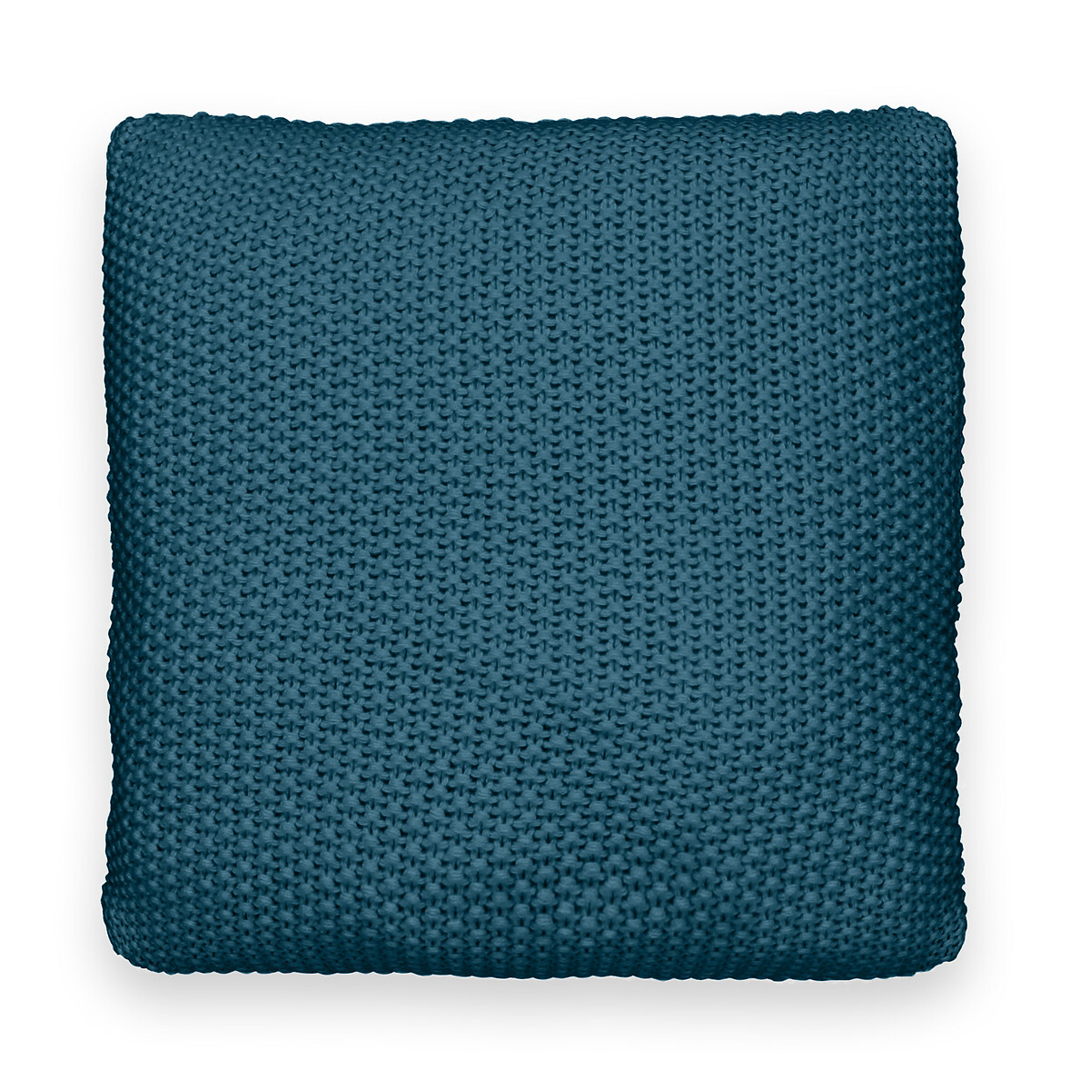 Чехол LA REDOUTE INTERIEURS Чехол На подушку из трикотажа WESTPORT 50 x 30 см синий, размер 50 x 30 см - фото 2