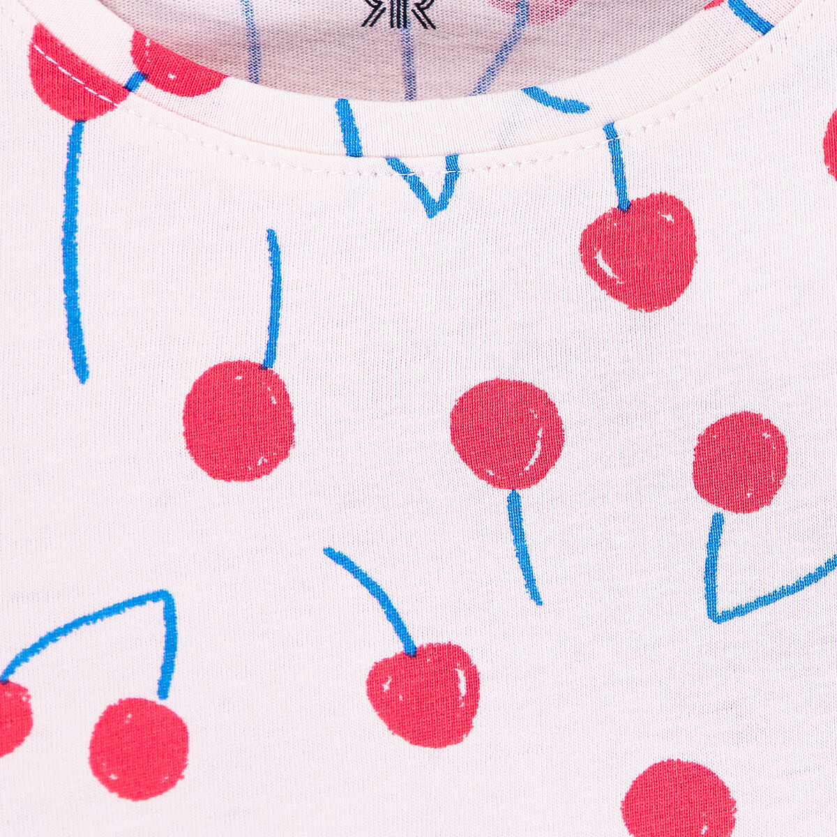 Рубашка LA REDOUTE COLLECTIONS Ночная  с принтом из биохлопка 3-14 лет 10 лет - 138 см розовый, размер 10 - фото 2