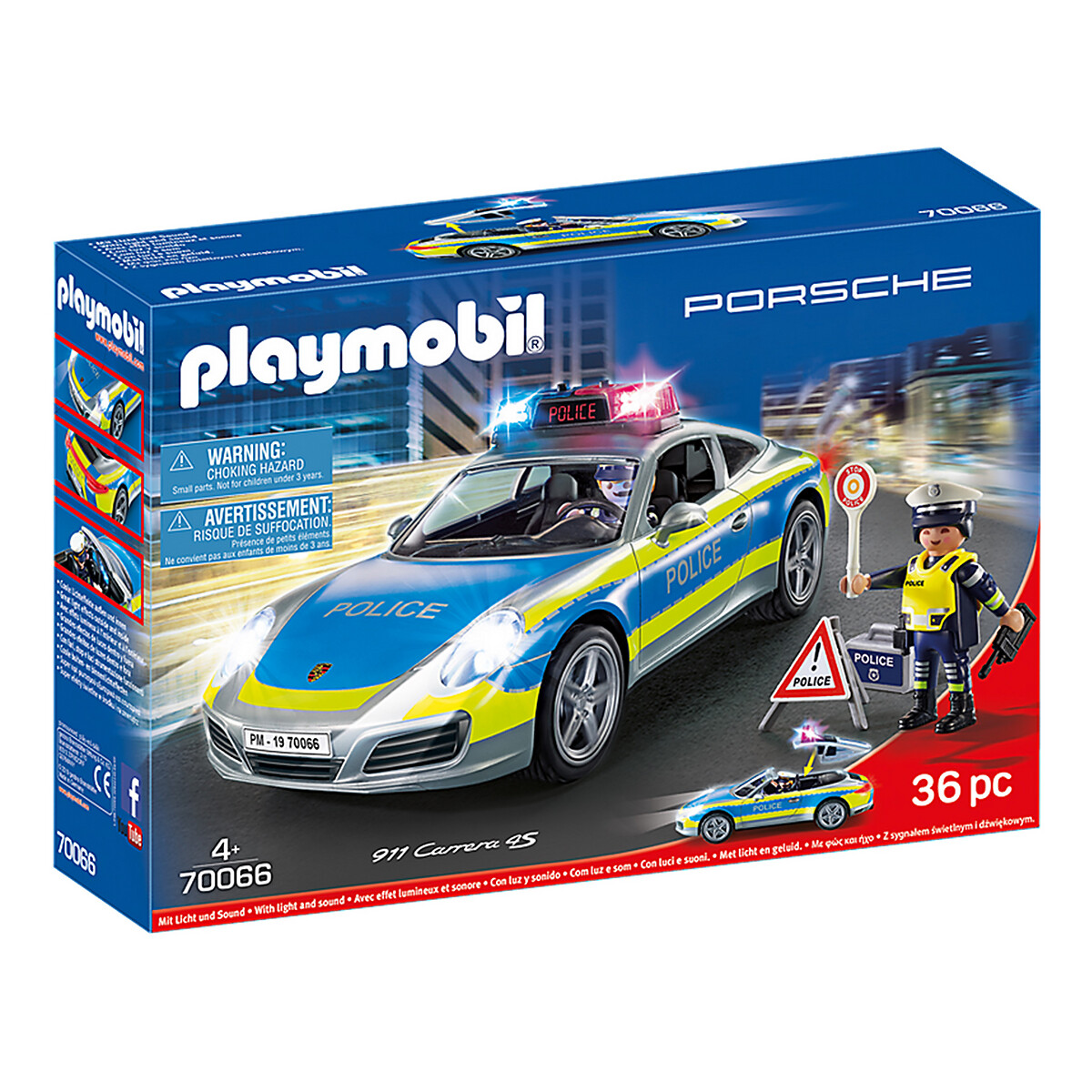 Porsche 911 Carrera 4S da polícia 70066