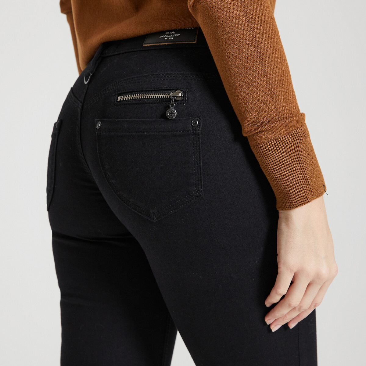 

Джинсы LaRedoute, Черный, Джинсы ALEXA Slim зауженный покрой XS черный