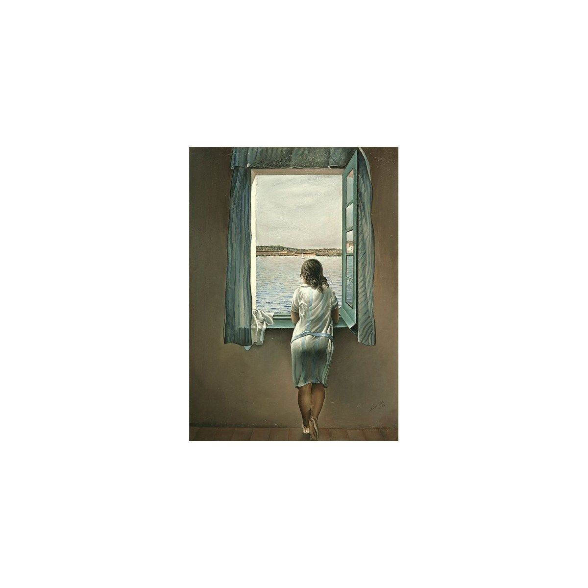 Affiche BA Classique Dali Jeune fille