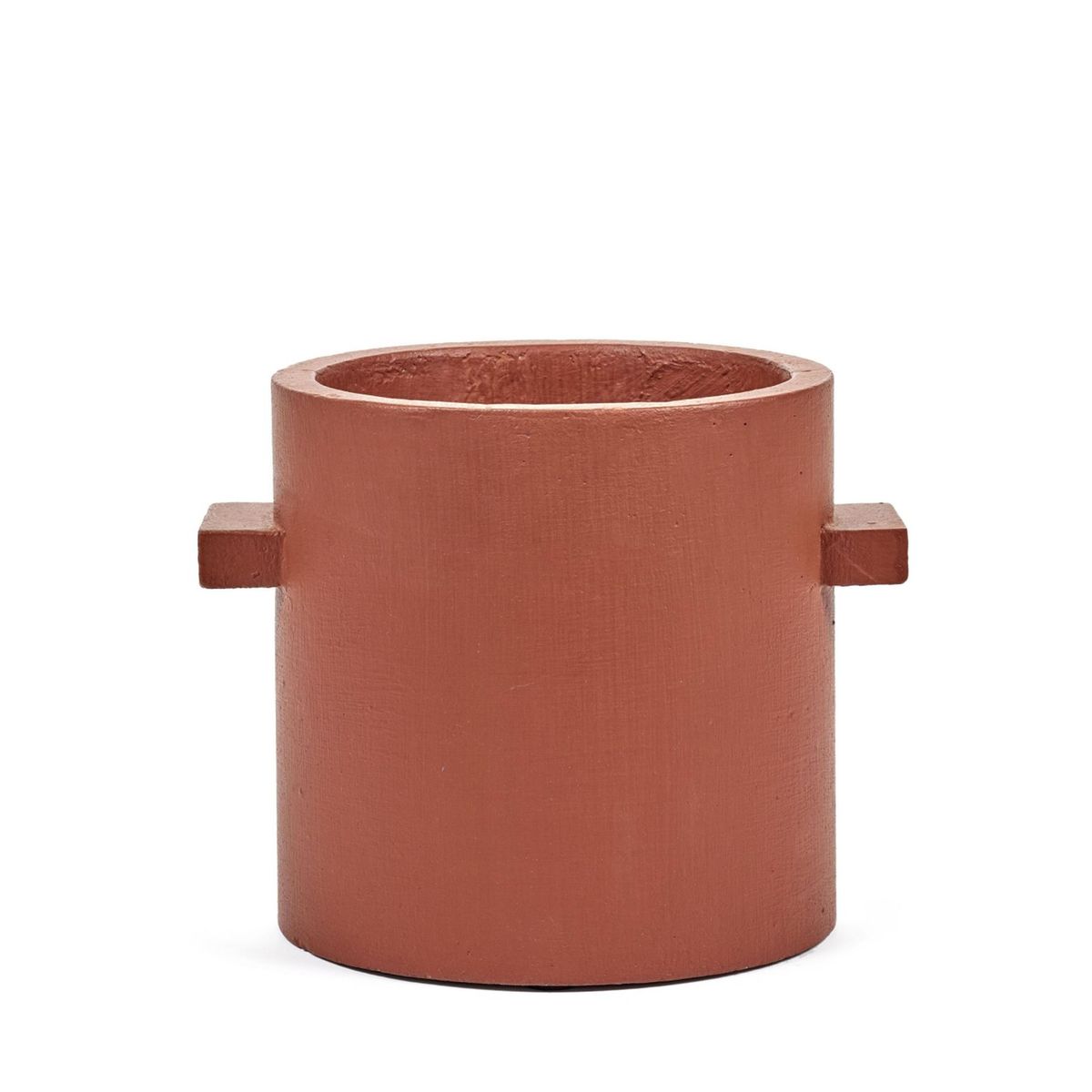 Pot Béton Cylindrique Rouille Marie Diam 20 x H 20 cm Serax