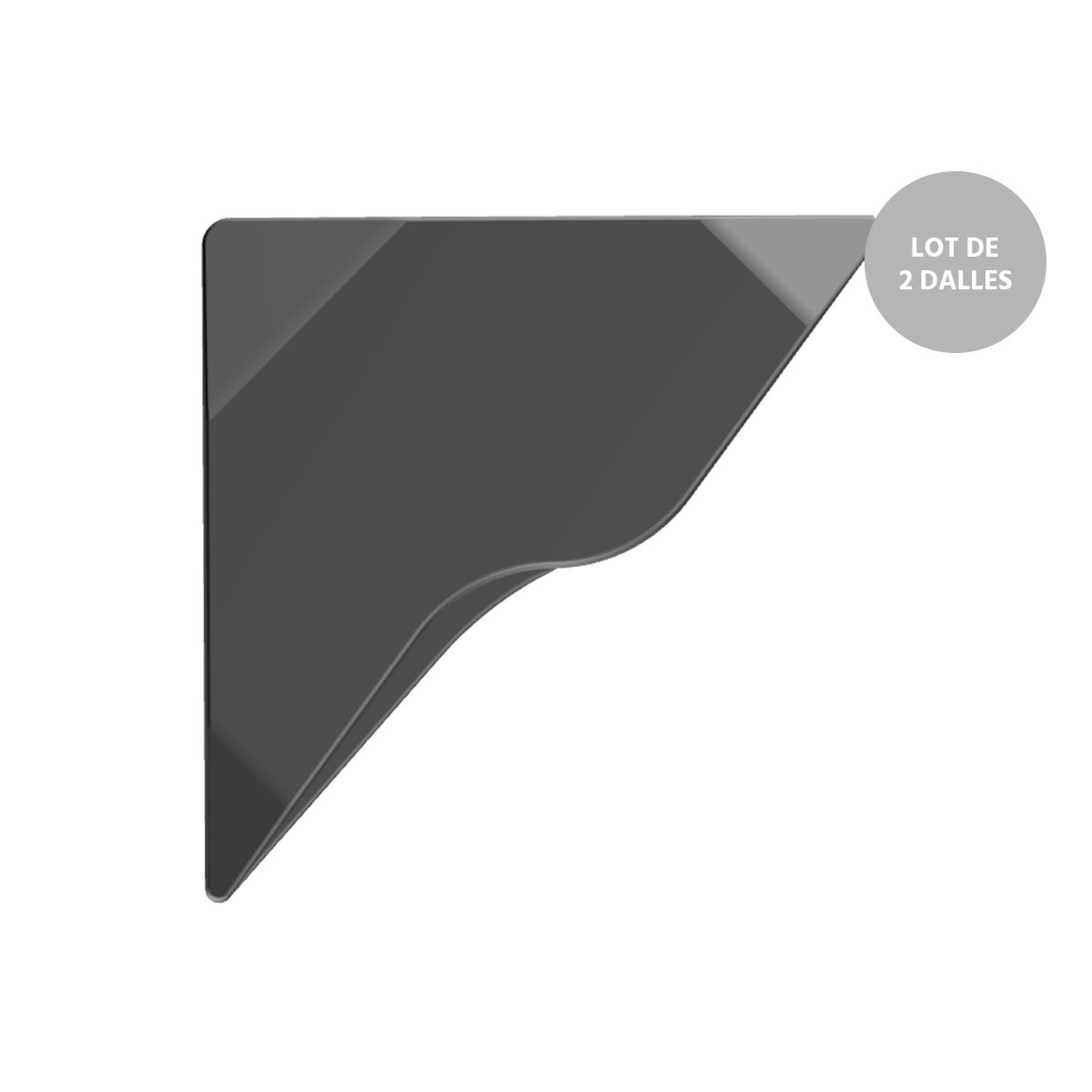 Dalle béton modulable pour parasol déporté 12 kg - Eda