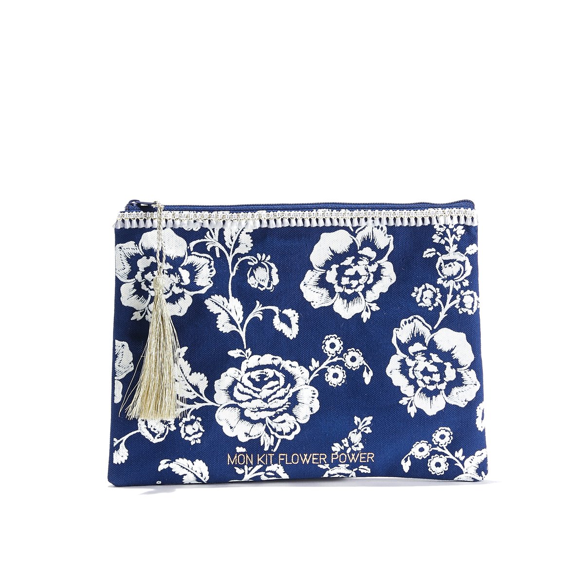

Клатч на молнии KIT FLOWER POWER