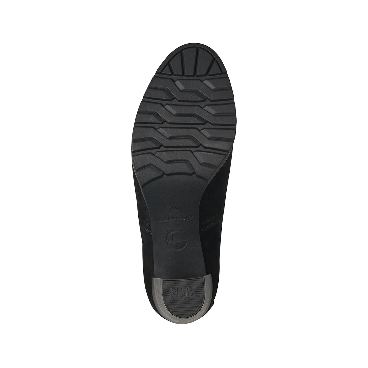 Ботинки-челси На каблуке 36 черный LaRedoute, размер 36 - фото 5