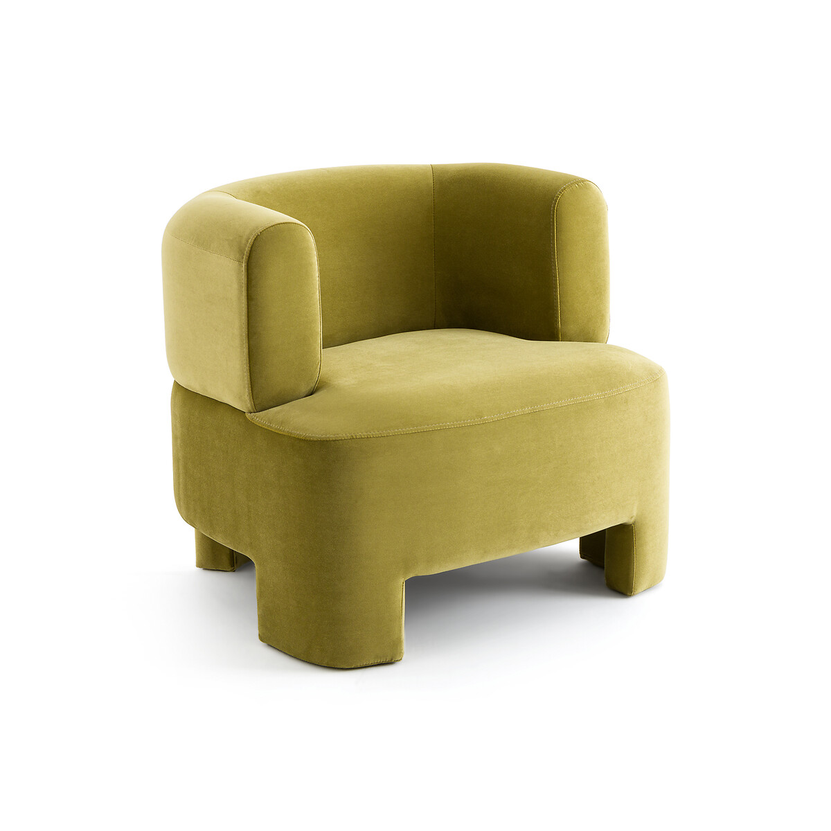 Кресло из велюра маленькая модель Darrel единый размер зеленый кресло xxl из велюра y 1 мест зеленый