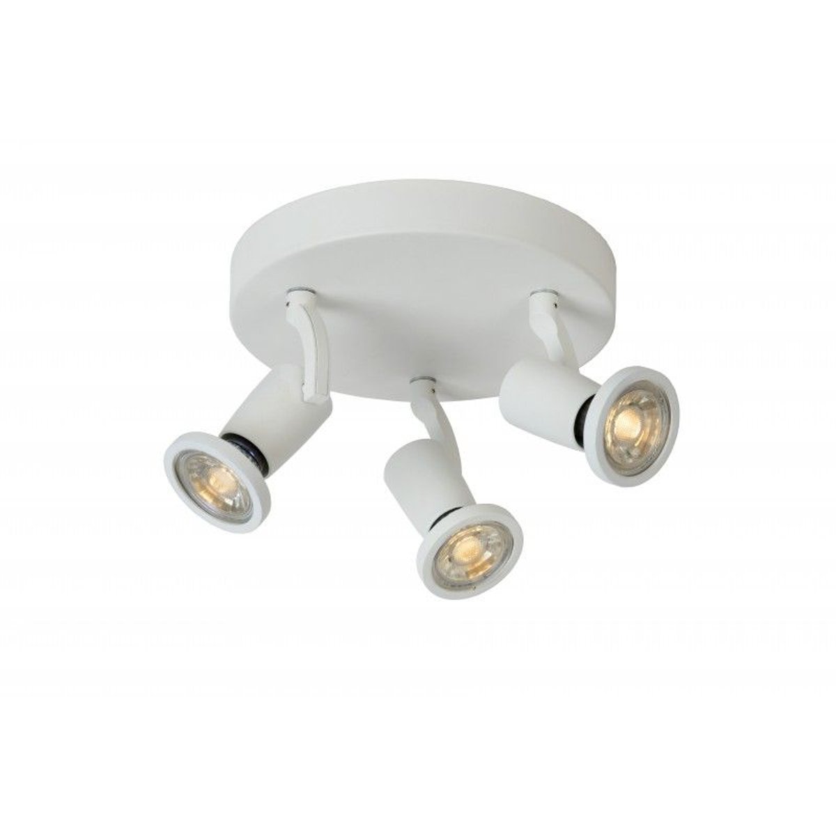 Spot Plafond Jaster LED - D20 cm - LED - GU10 - 3x5W 2700K