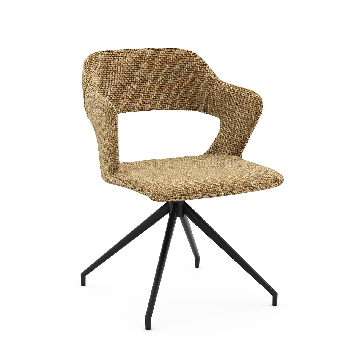 Кресло для стола вращающееся Asyar единый размер зеленый кресло барное вращающееся из плетеной ткани asyar единый размер бежевый