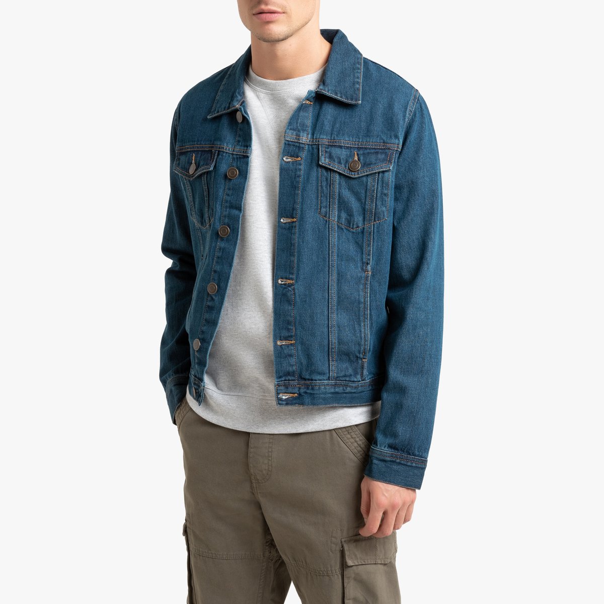 

Жакет La Redoute, Синий, Джинсовый Victor L синий