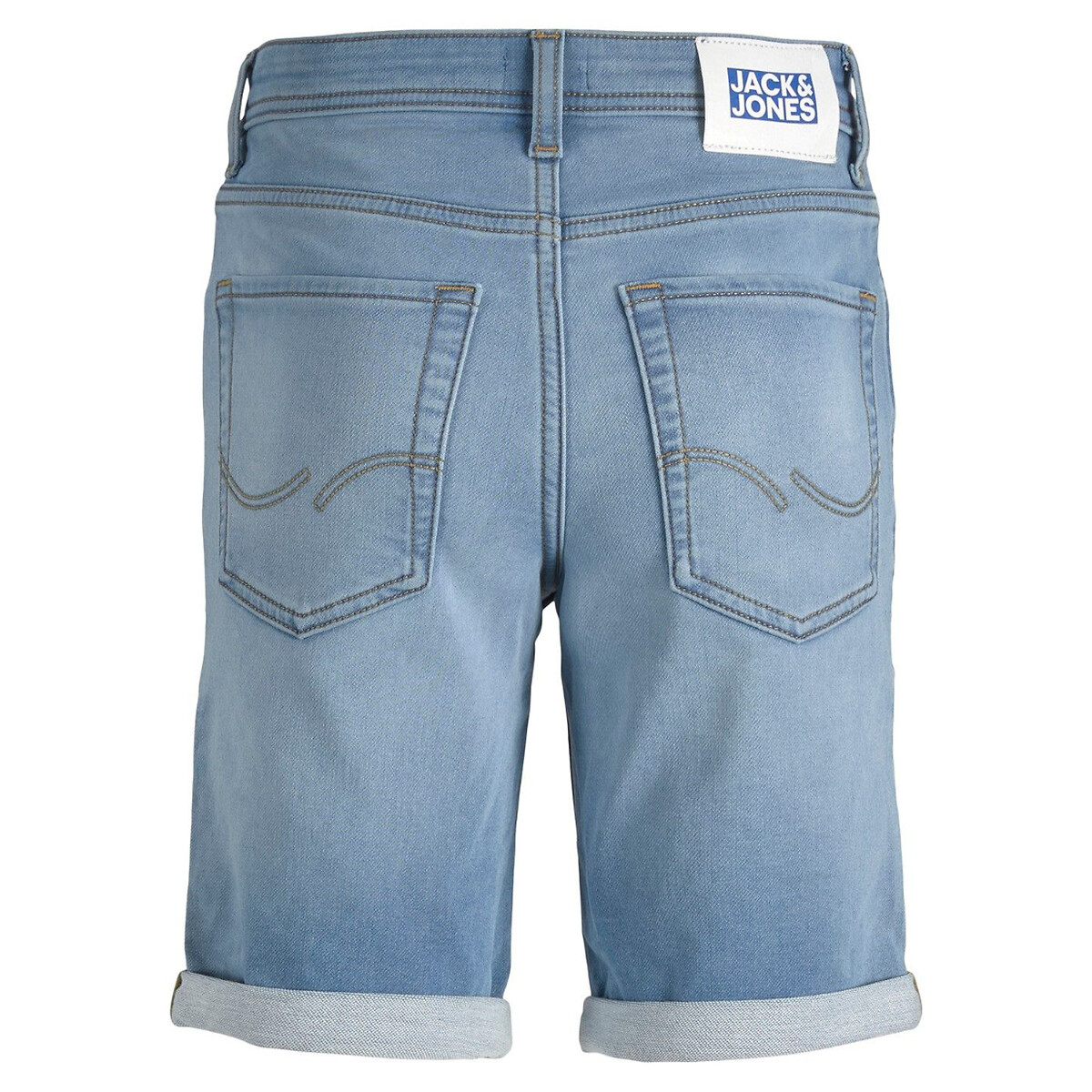 Шорты Из джинсовой ткани 12 синий LaRedoute, размер 12 - фото 2