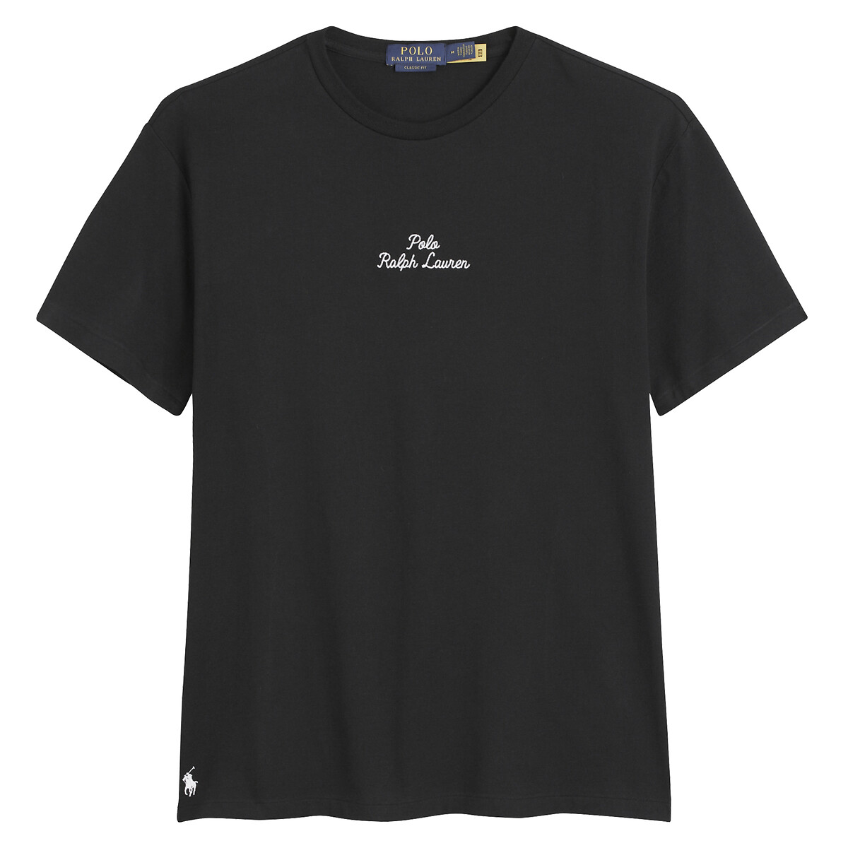 Футболка прямого покроя с логотипом XL черный футболка прямого покроя daya