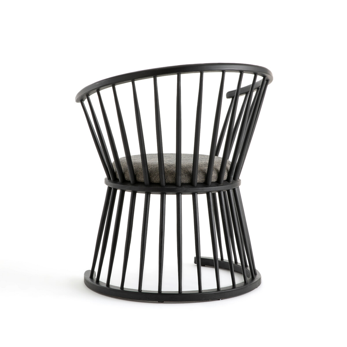 Кресло La Redoute Низкое Raggi дизайн Э Галлина единый размер черный - фото 4