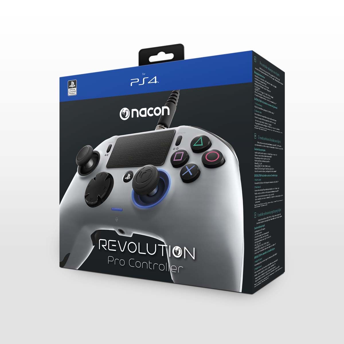 Manette Révolution Controller grise Nacon pour PS4