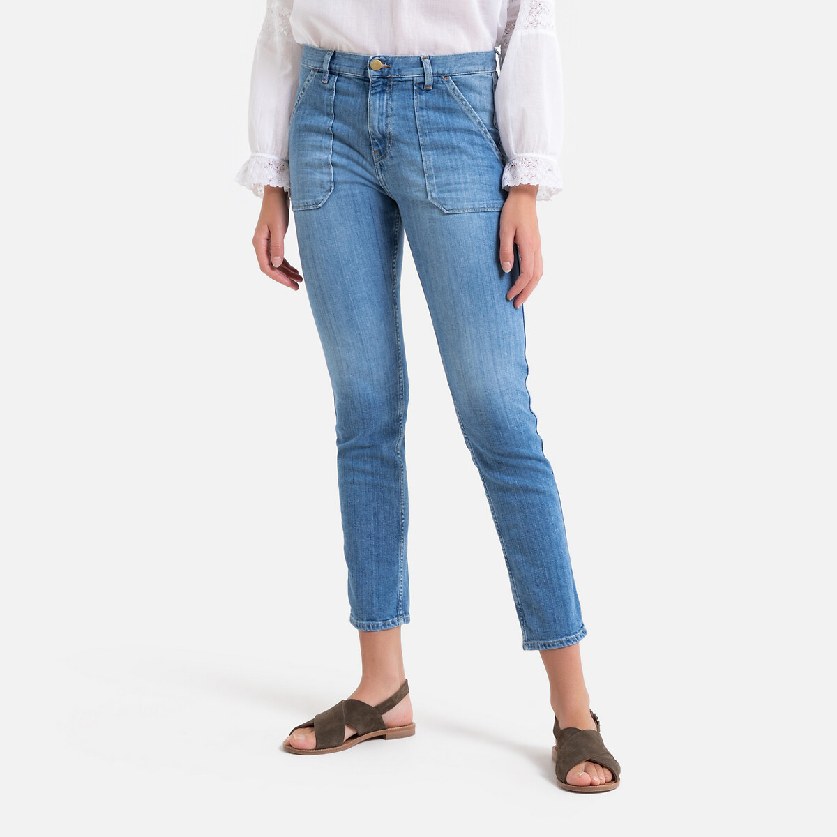

Джинсы La Redoute, Синий, Слим SALLY 1(S) синий