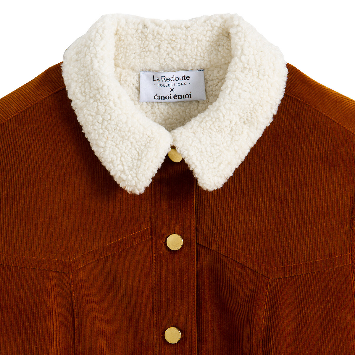 Куртка La Redoute La Redoute 44 (FR) - 50 (RUS) оранжевый, размер 44 (FR) - 50 (RUS) La Redoute 44 (FR) - 50 (RUS) оранжевый - фото 2